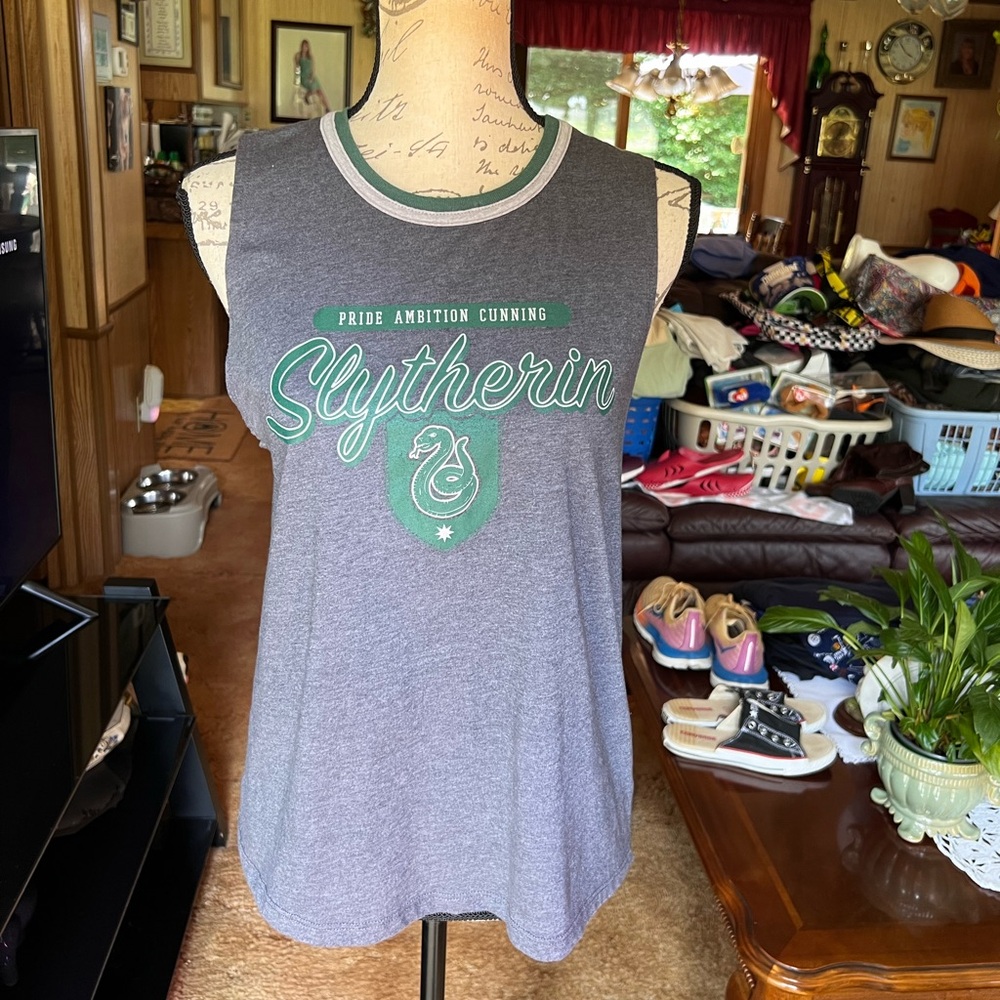 Women’s Harry Potter Slytherin Sleeveless Shirt.
